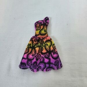 Monster High 2012 CAM Yellow Pink Sea Monster Octopus Tentacle Replacement Dress